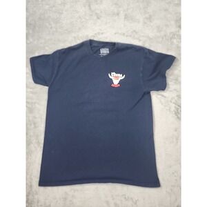 Coors Banquet Beer Shirt Mens Medium Graphic Rodeo Bull Longhorn Skull Colorado